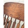 Image 13 : ANTIQUE SOLID OAK ROCKING CHAIR