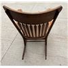 Image 4 : ANTIQUE SOLID OAK ROCKING CHAIR