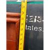 Image 8 : CONTEMPORARY LARGE WOOD FRAMED MIRROR - STUNNING!
