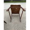 Image 5 : ANTIQUE WOOD SPINDLE BACK CHAIRS; LOT OF 2