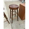 Image 3 : BAR STOOLS, FILE CABINET, AND WOODEN BENCH WITH STORAGE