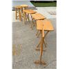 Image 11 : WOODEN STOOLS AND TV TRAY TABLES