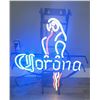Image 3 : Corona Neon Bar Light Featuring Parrot Design, One of a Kind