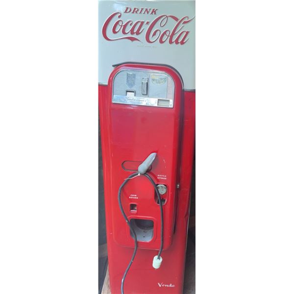 Vendo Coca-Cola Bottle Vending Machine Model 81D