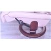 Image 10 : Ekornes Stressless Leather Recliner with Ottoman and Adjustable Tray Table