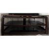 Image 4 : Hisense Flat Screen TV With Wood and Glass Media Stand
