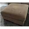 Image 6 : Sectional Sofa with Microfiber Upholstery and Storage Ottoman