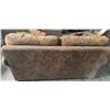 Image 6 : Two-Seat Soft Fabric Couch With Cushions