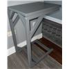 Image 7 : Matching Area Rug and Runner with Rustic Grey Table and Shelf