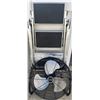 Image 1 : Sunbeam Floor Fan and Aluminum Folding Step Stool