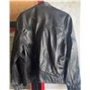 Image 6 : Lucky Brand Black Leather Jacket with Zippered Pockets