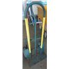 Image 1 : Metal Hand Truck with Pneumatic Wheels and Safety Handle