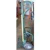 Image 3 : Metal Hand Truck with Pneumatic Wheels and Safety Handle