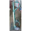 Image 4 : Metal Hand Truck with Pneumatic Wheels and Safety Handle