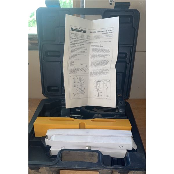 Mastercraft Mortising Attachment Model 55-5924-2 with Accessories