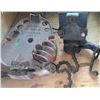Image 1 : Ridgid No. 450 Tri-Stand Pipe Vise and Ridgid BC-410 Chain Pipe Vise