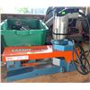 Image 1 : Kasto Junior Metal Cutting Bandsaw. The green tub is not included in this lot.