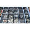 Image 15 : Three Metal Drawer Storage Cabinets with Assorted Hardware