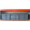 Image 1 : Three Metal Drawer Storage Cabinets with Assorted Hardware
