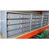 Image 3 : Three Metal Drawer Storage Cabinets with Assorted Hardware