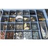 Image 6 : Three Metal Drawer Storage Cabinets with Assorted Hardware