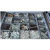 Image 8 : Three Metal Drawer Storage Cabinets with Assorted Hardware