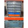 Image 2 : Two Metal Storage Cabinets with Hardware Assortment