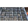Image 7 : Two Metal Storage Cabinets with Hardware Assortment