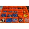 Image 9 : Two Metal Storage Cabinets with Hardware Assortment