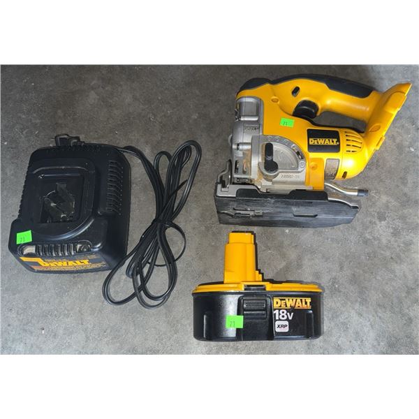 DeWalt DC330 18V Cordless Jigsaw With Battery and Charger