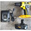 Image 1 : DeWALT DCD720 18V Cordless Drill with Charger and Battery