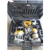 Image 3 : DeWalt Router Kit with Plunge and Fixed Bases in Carrying Case