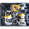 Image 4 : DeWalt Router Kit with Plunge and Fixed Bases in Carrying Case