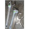 Image 3 : Pipe Wrenches, Locking Pliers, and Aviation Snips