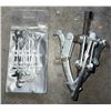 Image 6 : Hand Tool Lot Including Wrenches, Hammers, Pry Bar, Pliers, and Crimper