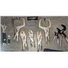 Image 2 : Hand Tool Lot With Westward Socket Set, Vise-Grips, RIDGID Pliers