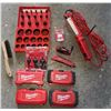 Image 2 : Milwaukee Drill Bit Sets, Hole Dozer, Shockwave Sockets, Hand Tools, and Light Assortment