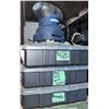 Image 2 : Mastercraft Random Orbital Sander with Storage Boxes and Sandpaper Discs