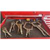 Image 7 : Proto Professional Tools and Double Stacked Craftsman Toolbox Filled with Tools