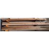 Image 4 : Bar Clamps and Hardwood Boards Lot
