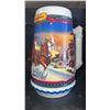 Image 3 : 10 Collectable Budweiser Holiday Steins and Beer Mugs