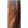 Image 10 : Wood Utility Cart with Drawer and Shelves Plus Large Round Wood Tabletop