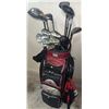 Image 3 : Golf Club Set with Bag Including Ping Zing Irons and Mixed Drivers