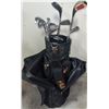 Image 3 : Ping Zing 2 Karsten Iron Set, Karsten Woods, Fila Golf Bag, and Travel Case