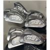Image 4 : Ping Zing 2 Karsten Iron Set, Karsten Woods, Fila Golf Bag, and Travel Case