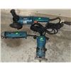 Image 1 : Makita Power Tool Lot: 3709 Router, DA3010F Angle Drill, 9005B Angle Grinder