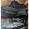 Image 1 : Folding Metal Chairs and Carry Bags on Metal Storage Shelving