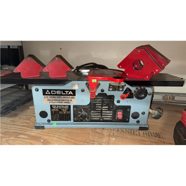 Delta 6-1/8  Variable Speed Jointer/Planer