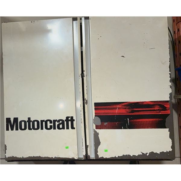 Motorcraft Metal Wall Cabinet with Shelves