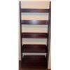 Image 7 : Queen Size Mattress with Metal Frame and Five-Shelf Wooden Ladder Bookcase
